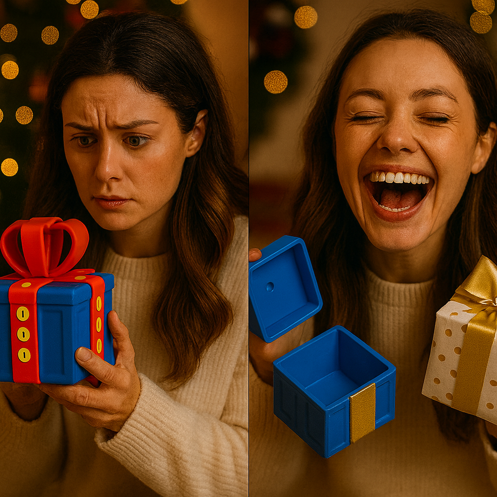 GiftCube - Nervige Geschenkbox